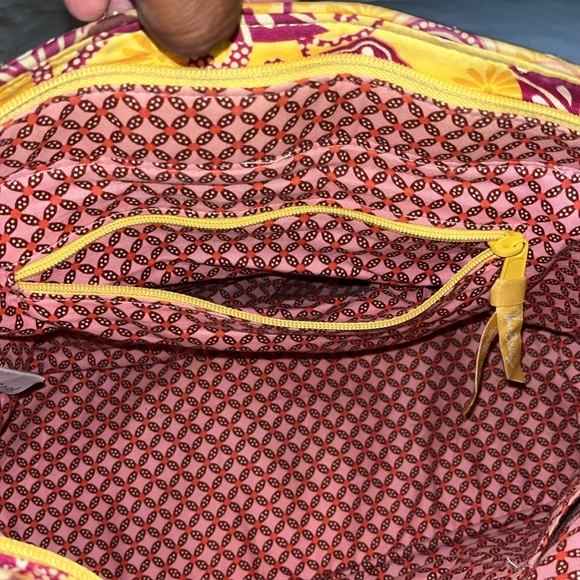 Vera Bradley purse Silver rings Great condition 9x14x6 - Picture 6 of 9